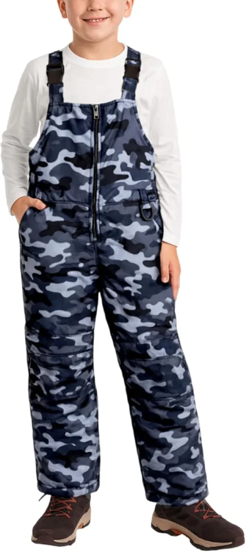 Kids Snow Bibs - Waterproof Overalls