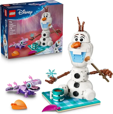 LEGO Disney Frozen Olaf and Bruni’s Picnic Fun Building Toy