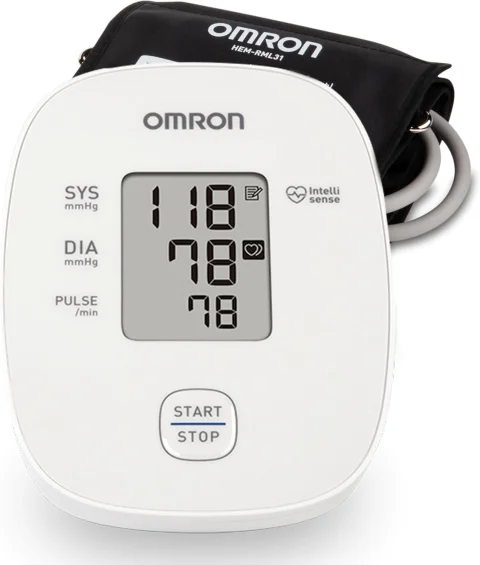 OMRON Iron Blood Pressure Monitor for Home Use & Upper Arm Blood Pressure Cuff
