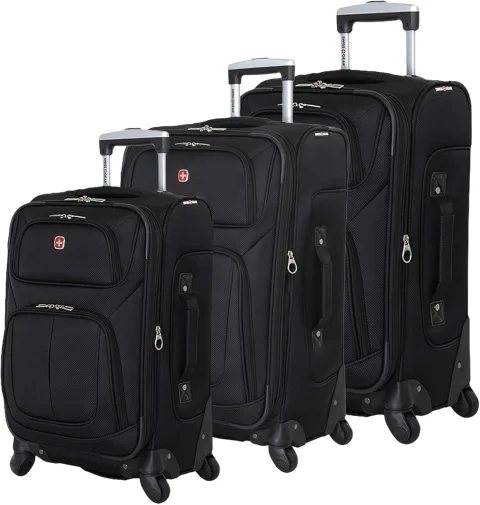 SwissGear Sion 3-Piece Set, Softside Expandable Luggage
