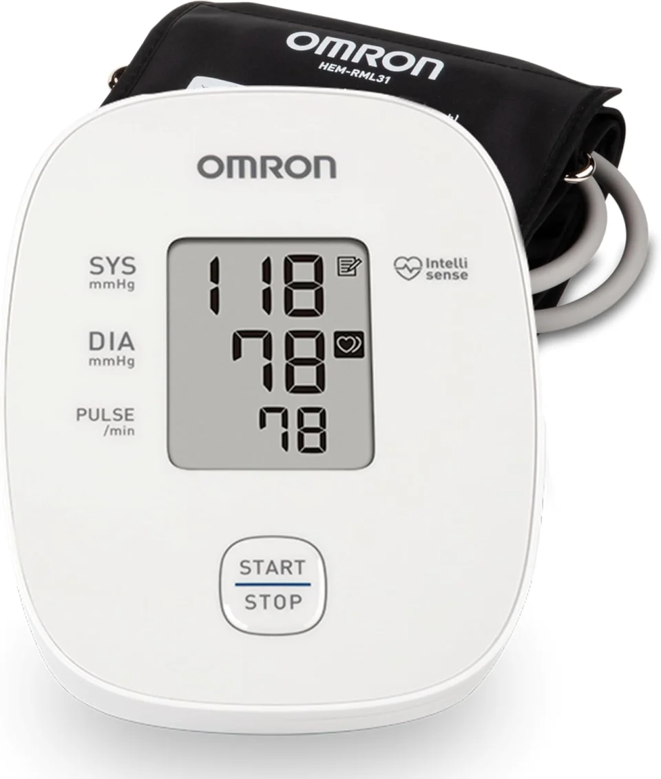 OMRON Iron Blood Pressure Monitor for Home Use & Upper Arm Blood Pressure Cuff