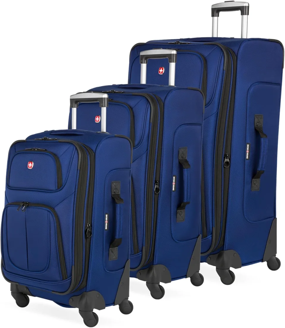 SwissGear Sion 3-Piece Set, Softside Expandable Luggage